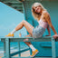 4711 Remix California Feeling Shooting Bild am Strand in Californien mit Flakon